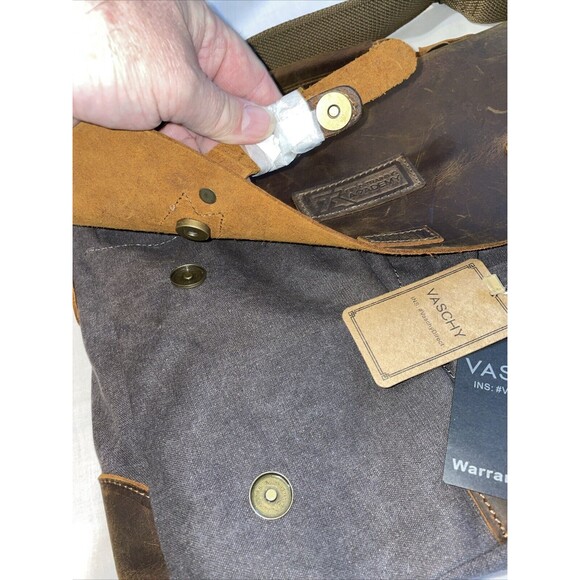 Vaschy Messenger Bag 11x16x4 Shoulder Strp Adjustable Field Training Academy NWT - Picture 3 of 12